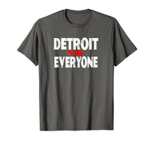 Load image into Gallery viewer, Detroit VS Everyone T-Shirt Funny Michigan Gift Shirt
