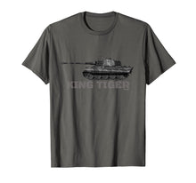 Load image into Gallery viewer, Panzer King Tiger WW2 German Tank TShirt
