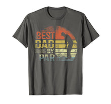 Load image into Gallery viewer, Mens Best Dad By Par Daddy Father&#39;s Day Gifts Golf Lover Golfer T-Shirt
