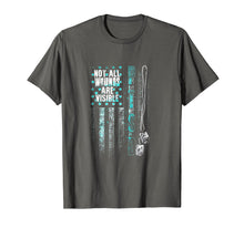 Load image into Gallery viewer, Not All Wounds Are Visible - PTSD Awareness T-Shirt
