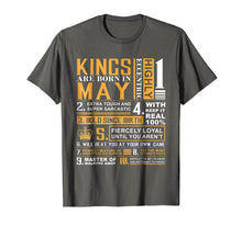 Load image into Gallery viewer, May Birthday Gifts - Kings are Born In May T-Shirt
