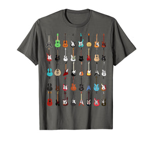 Guitar Musical Instrument T Shirt (Rock N Roll Tee)