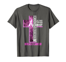 Load image into Gallery viewer, Breast cancer warrior shirt breast cancer shirt
