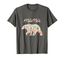 Load image into Gallery viewer, Mama Bear Floral Tee, Mom Graphic T-Shirt, Matching Family
