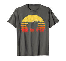 Load image into Gallery viewer, Vintage Retro Sheep Silhouette Sun Animal Lover T-shirt
