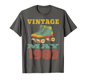 1983 Birthday Gifts May 1983 T-Shirt 36 Years Old Shirt