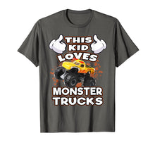Load image into Gallery viewer, This Kid Loves Monster Trucks T-Shirt
