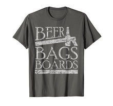 Load image into Gallery viewer, Beer Bags Boards Funny Cornhole Distressed T-Shirt
