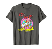 Load image into Gallery viewer, I Do All My Own Stunts T-Shirt Injury Kids Broken Arm Tee
