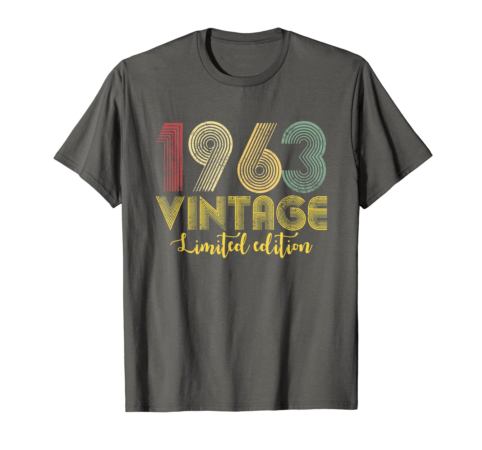 Vintage 1963 T-Shirt Born In 1963 Retro 56th Birthday Gifts New Zealand ...