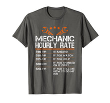 Load image into Gallery viewer, Funny Mechanic Hourly Rate Gift Shirt Labor Rates T-Shirt
