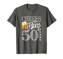 Load image into Gallery viewer, 50th Birthday Shirt Cheers And Beers To 50 Years T-Shirt
