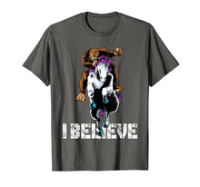 Load image into Gallery viewer, Bigfoot Riding Unicorn Shirt Funny Tshirt Boys Men Kids
