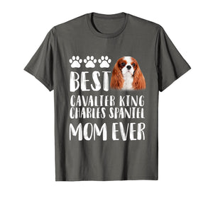 Best Cavalier King Charles Spaniel Mom T Shirt Dog Lover