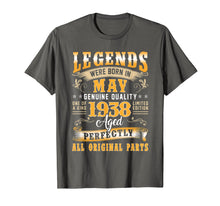 Load image into Gallery viewer, May 1938 81st Birthday Gift 81 Year Old Men Women Shirt

