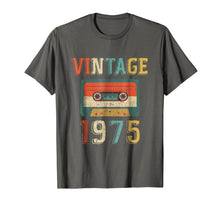 Load image into Gallery viewer, 44th Birthday Gift Vintage 1975 44 Years Old Mixtape T-Shirt
