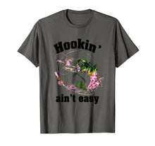 Load image into Gallery viewer, Hookin&#39; Ain&#39;t Easy Hippie Fishing Shirt
