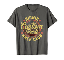 Load image into Gallery viewer, Bionic Knee Club Custom Parts Funny Knee Replacement T-Shirt
