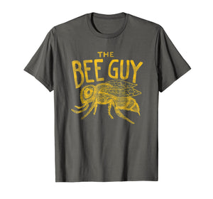 Mens Beekeeper Shirt - The Bee Guy Beekeeping Honey Bee Graphic