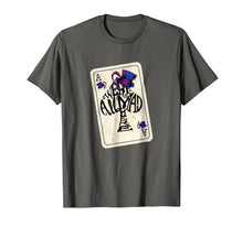 Load image into Gallery viewer, Mad Hatter We're All Mad Here Ace of Spades T-Shirt
