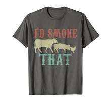 Load image into Gallery viewer, Mens I'd Smoke That Shirt - Vintage Funny BBQ Grilling Chef Gift
