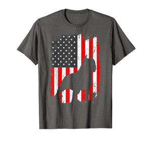 Cane Corso American Flag USA Patriotic Shirt Dog Gift