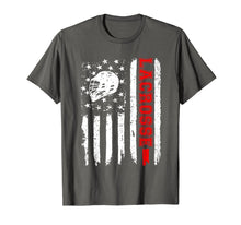 Load image into Gallery viewer, Lacrosse American Flag Distressed T-Shirt
