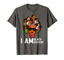 Load image into Gallery viewer, I Am Black History Month I Love My Black Roots T-shirt

