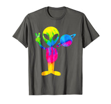 Load image into Gallery viewer, Vintage Retro 1970s Tie Dye Groovy Space Alien Peace T-Shirt
