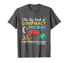 Load image into Gallery viewer, Conspiracy Theory Shirt The Big Book Of Conspiracy Theories
