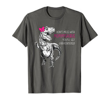 Load image into Gallery viewer, Don't Mess With Mommysaurus You'll Get Jurasskicked Shirt
