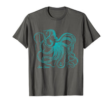 Load image into Gallery viewer, Octopus shirt vintage marine biologist ocean sea life #4
