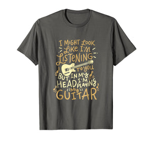 Funny Guitar Player T-Shirt Music Lover Guitarist Shirt Gift