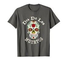 Load image into Gallery viewer, Dia De Los Muertos Day Of The Dead Sugar Skull Costume Shirt
