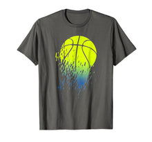 Load image into Gallery viewer, Disintegrating Neon Green Basketball Urban Graphic T-Shirt
