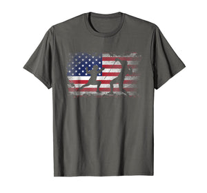Fencing T Shirt American Flag USA Patriotic Player Gift