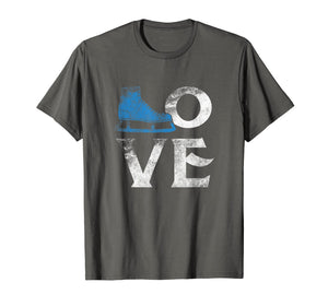 Love Figure Ice Skating Sport T Shirt Skate Lover Rink Tee