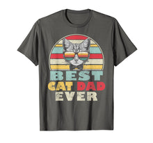 Load image into Gallery viewer, Vintage Best Cat Dad Ever T-Shirt Cat Daddy Father Gift Men

