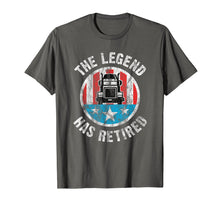 Load image into Gallery viewer, Retirement Shirt For Truckers | Truck Driver Retirement Tee
