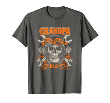 Load image into Gallery viewer, Biker Grandpa The Man The Myth The Legend Motorcycle Shirt
