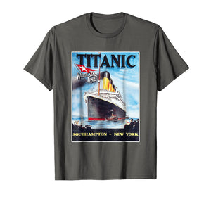 Great Titanic Costume T shirt Tee Vintage Gift 1912 History