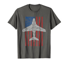 Load image into Gallery viewer, A-6 Intruder Jet Airplane Color Vintage Flag T-shirt
