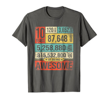 Load image into Gallery viewer, Birthday Countdown 10th Years Old Being Awesome 2009 T-Shirt
