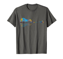 Load image into Gallery viewer, Nature Guitar - Colorful Watercolor - T Shirt Design
