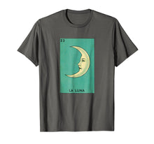 Load image into Gallery viewer, La Luna Tarot card Vintage The Moon Tarot Card T-shirt
