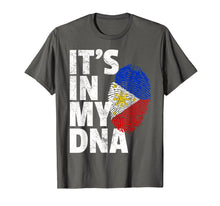 Load image into Gallery viewer, IT'S IN MY DNA Filipino Flag Philippines Pride Men Women T-Shirt

