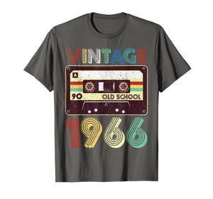 53rd Birthday Gift Vintage Classic Mixtape 1966 T-Shirt