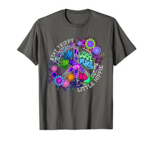 Load image into Gallery viewer, Stay Trippy Love Peace Little Hippie Tshirt
