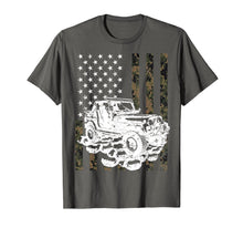 Load image into Gallery viewer, Jeeps T Shirt Camouflage American Flag Birthday Gift T-Shirt
