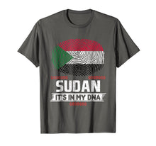 Load image into Gallery viewer, Sudan IT'S IN MY DNA Sudanese Flag T-Shirt
